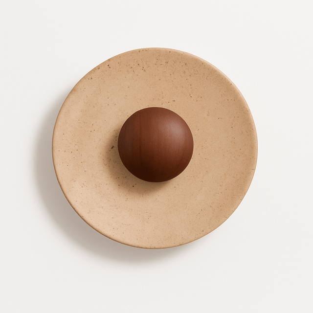 Glova Travertine Wall Lamp - Residence Supply