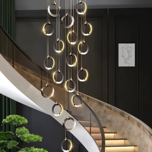 Khaatem Chandelier - Stair Lighting