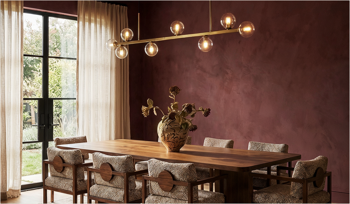 Linear Chandeliers