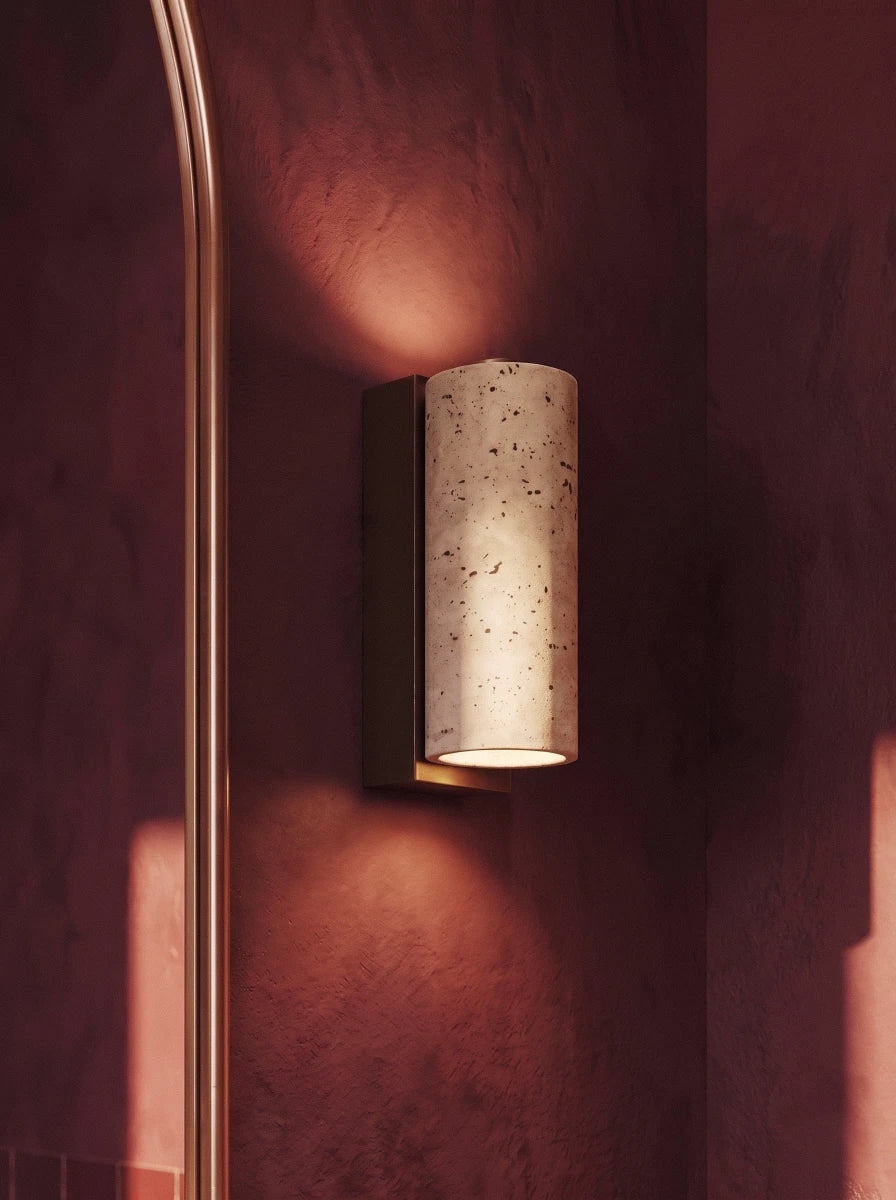 Lurma Travertine Wall Lamp - Residence Supply