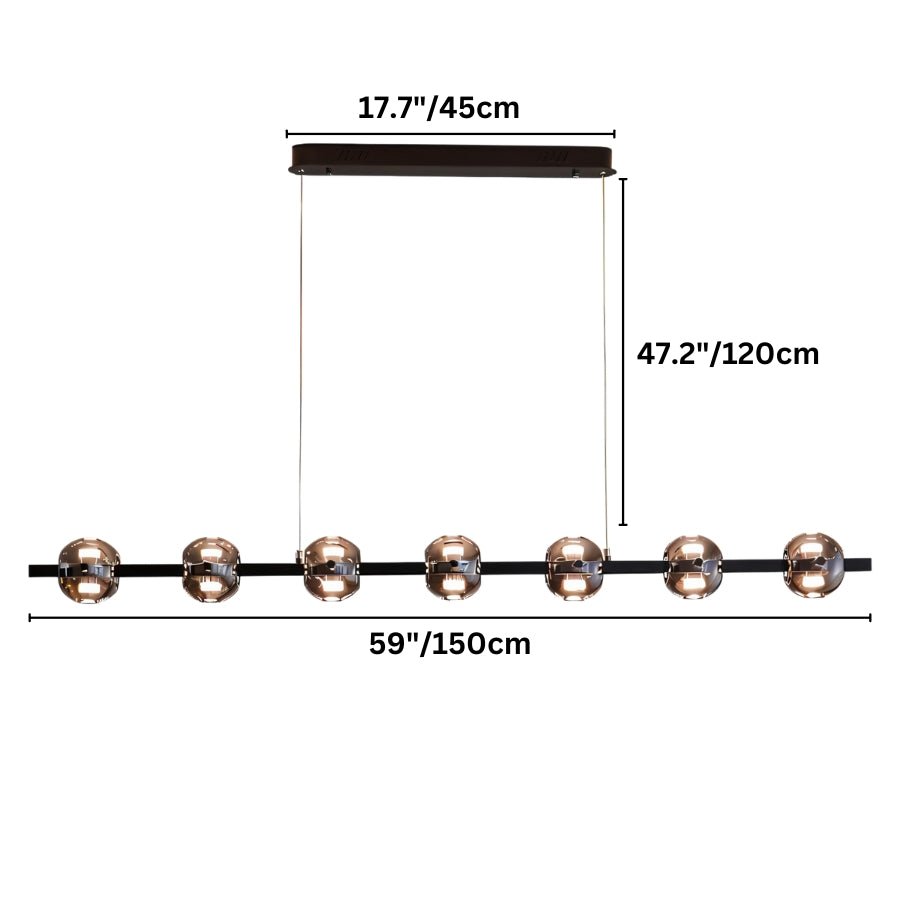 Malay Linear Chandelier