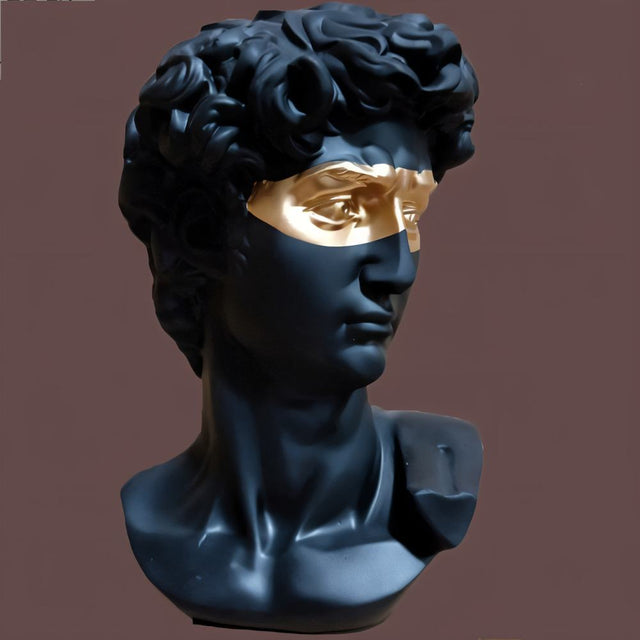 Masked David Figurine