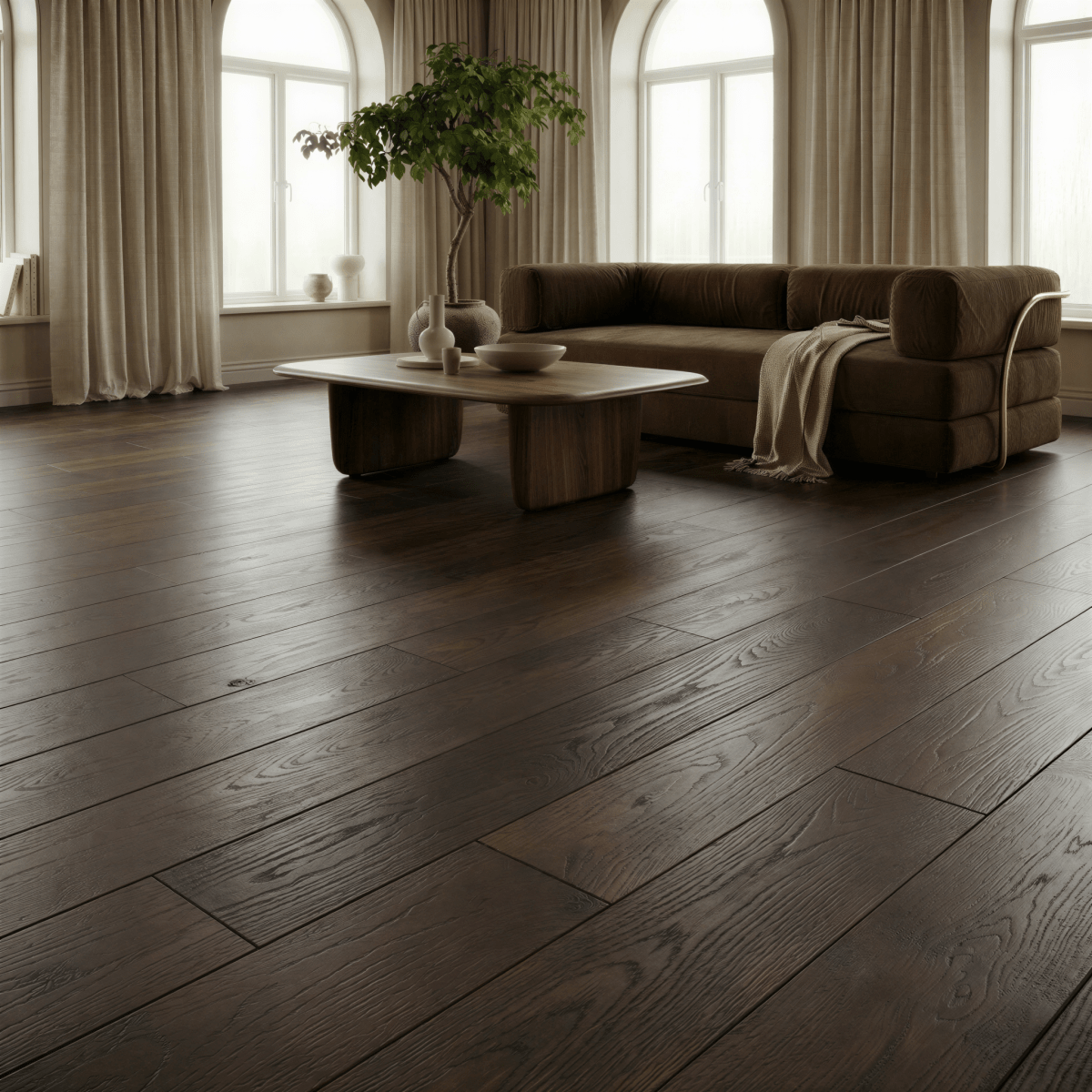 Midnight Oak Flooring - Residence Supply