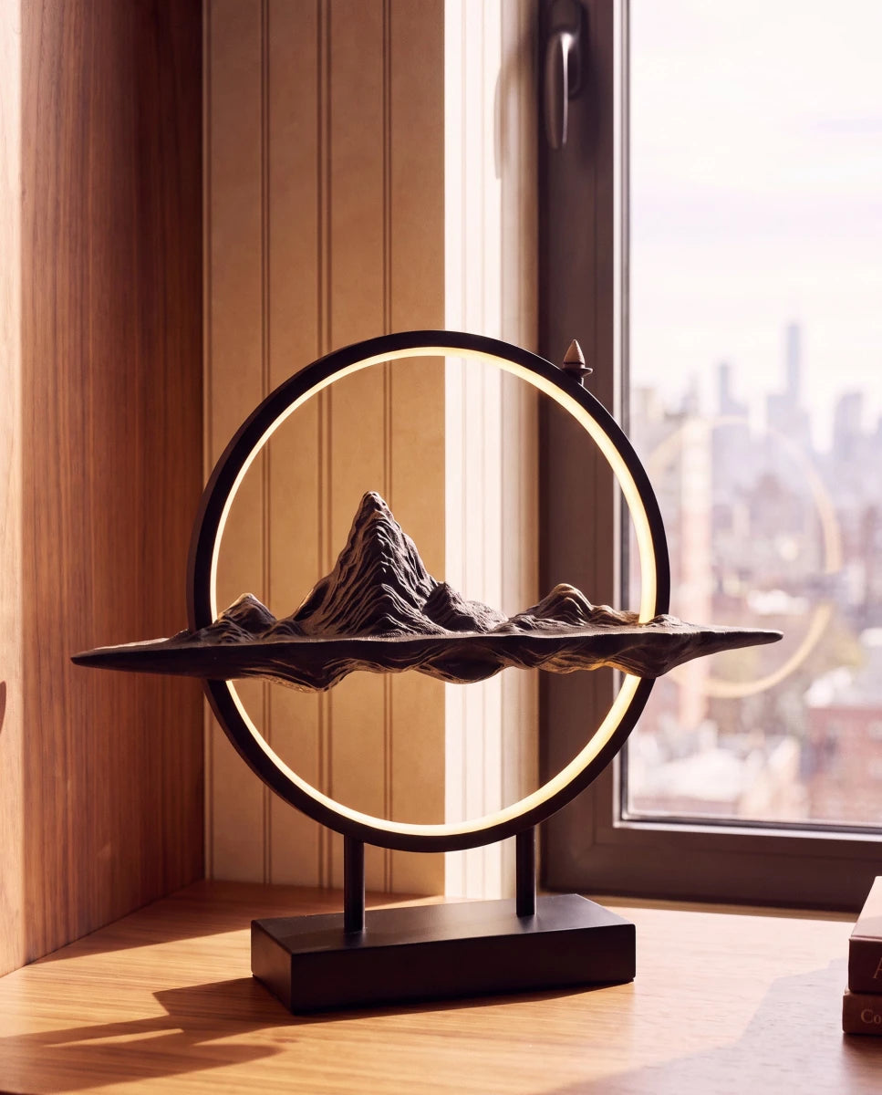 Moonlit Incense Burner Table Lamp - Residence Supply
