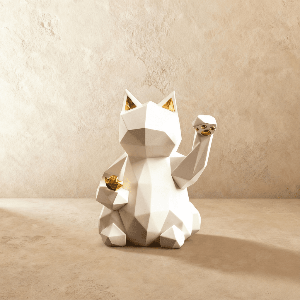Neko Figurine - Residence Supply