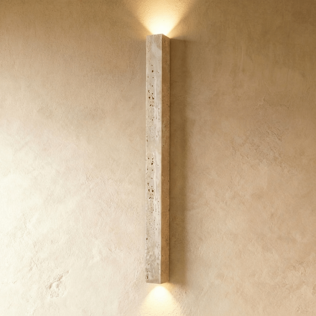 Olorva Travertine Wall Lamp - Residence Supply