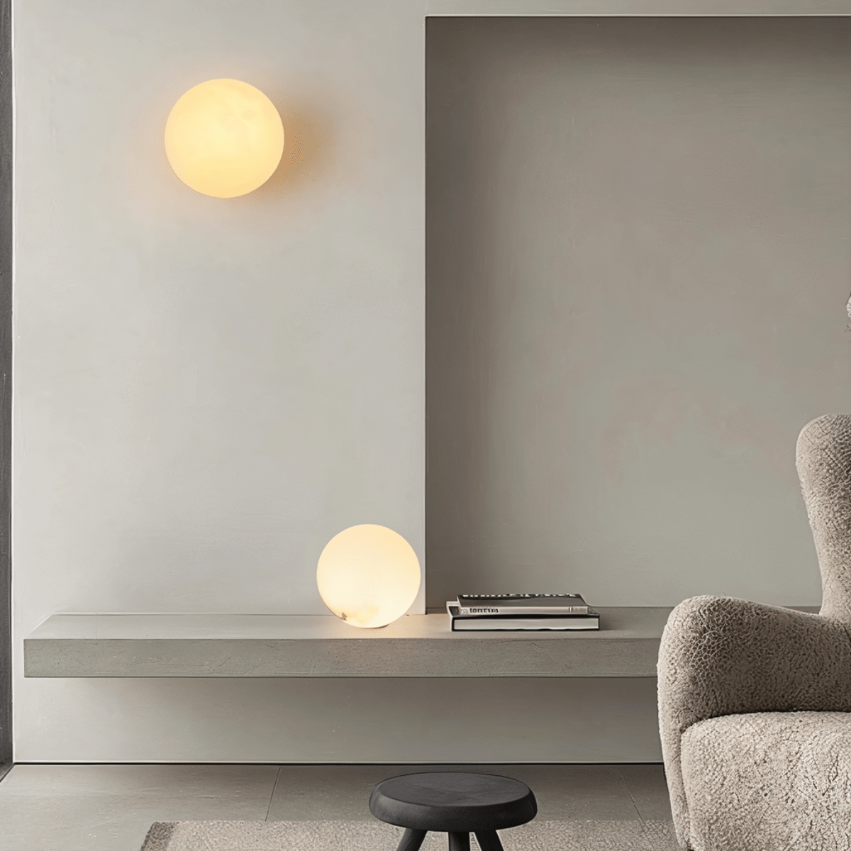 Onyxa Alabaster Wall Lamp - Residence Supply