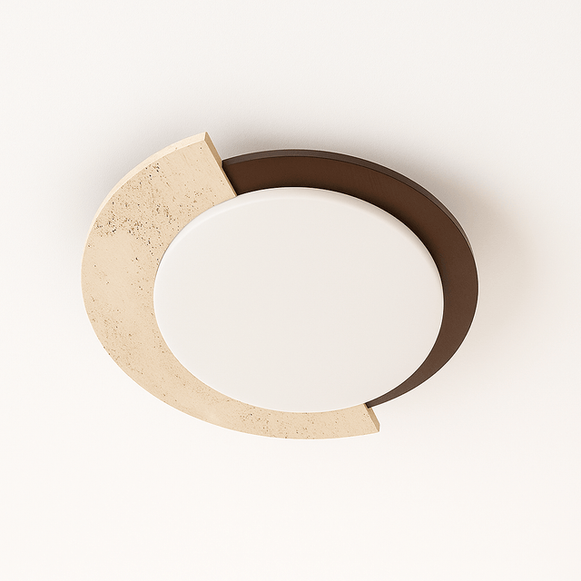 Ozama Travertine Lamp - Residence Supply