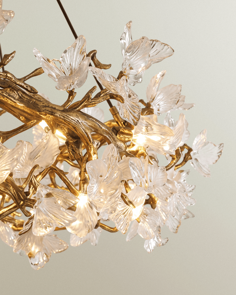 Petala Crystal Round Chandelier - Residence Supply