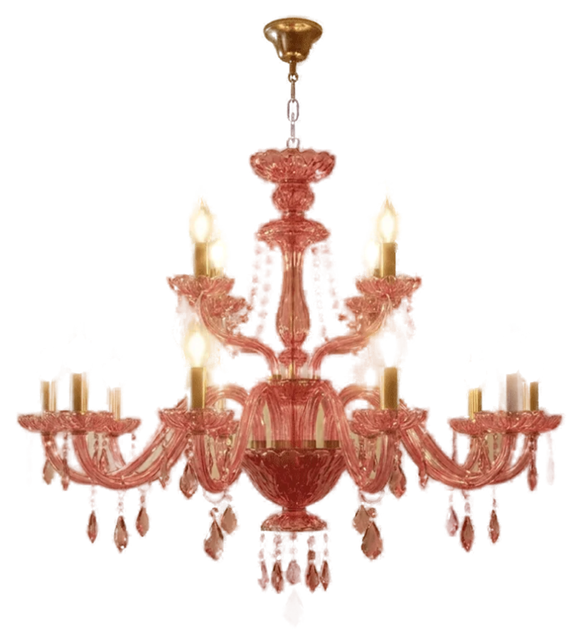 Brigitte Chandelier - Pink