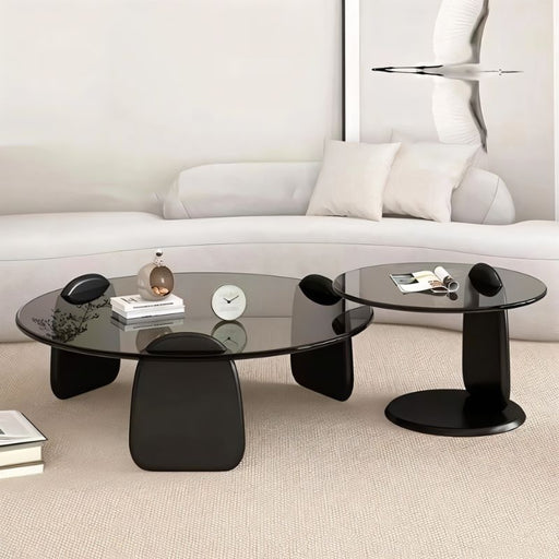 Make a statement in your home with the Prasha Coffee Table, featuring a unique silhouette and exquisite craftsmanship.