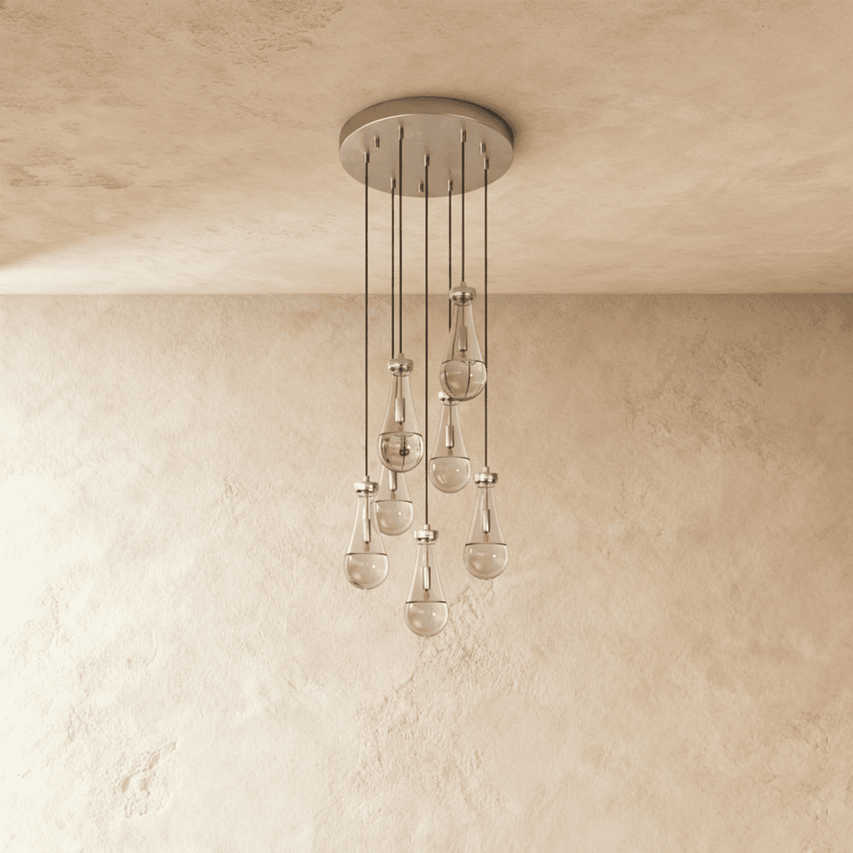 Pulcher Glass Tears Chandelier - Residence Supply
