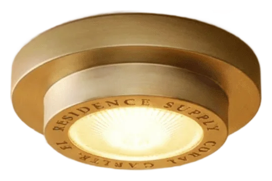 The Brass Ceiling Lamp