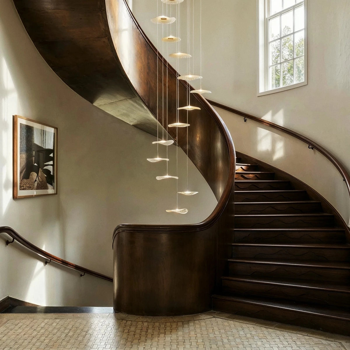 Rotasu Staircase Chandelier - Residence Supply