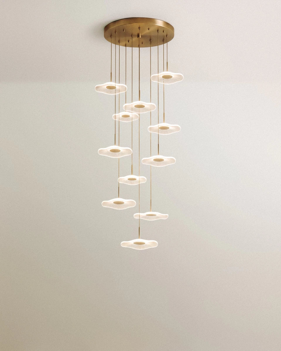 Rotasu Staircase Chandelier - Residence Supply