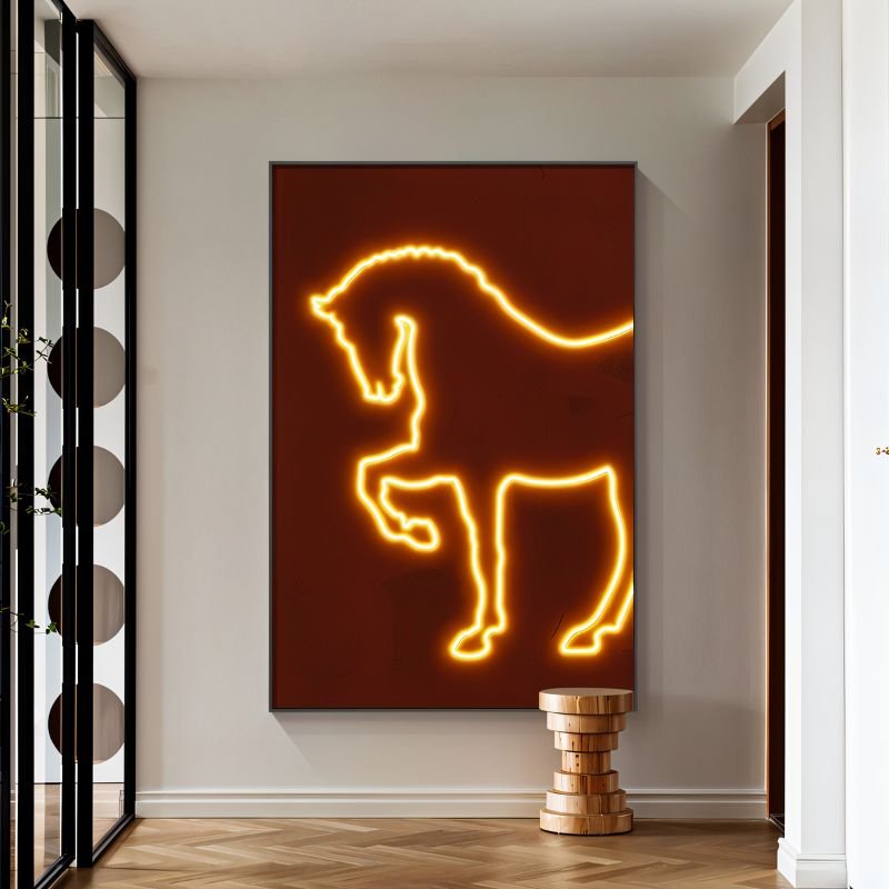 Safari Flare Illuminated Art