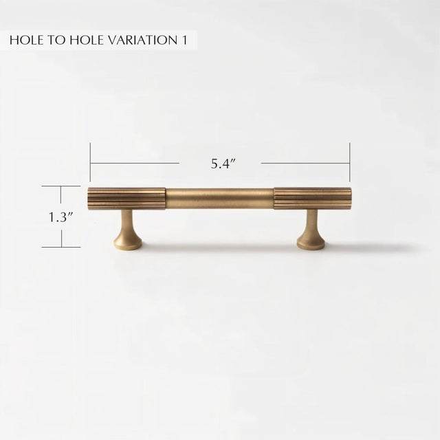 Sean Brass Knob & Pull Bar - Residence Supply