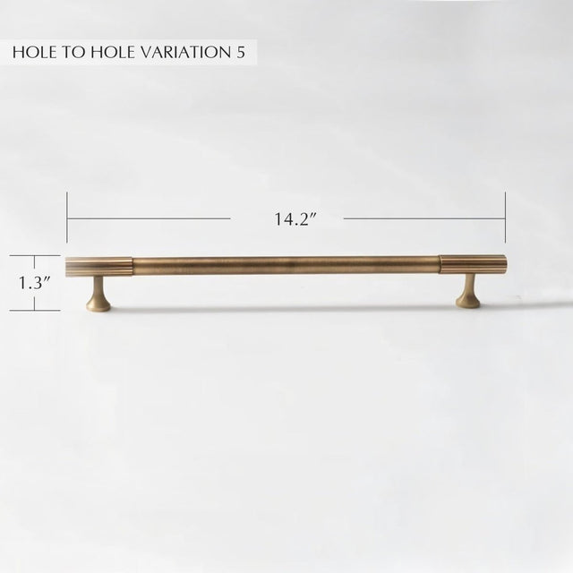 Sean Brass Knob & Pull Bar - Residence Supply