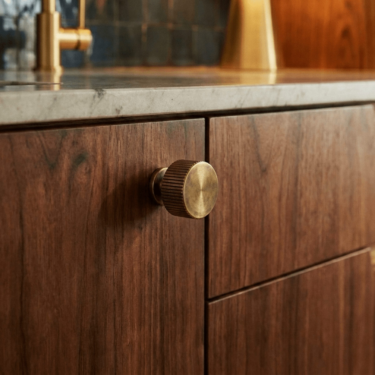 Sean Brass Knob & Pull Bar - Residence Supply