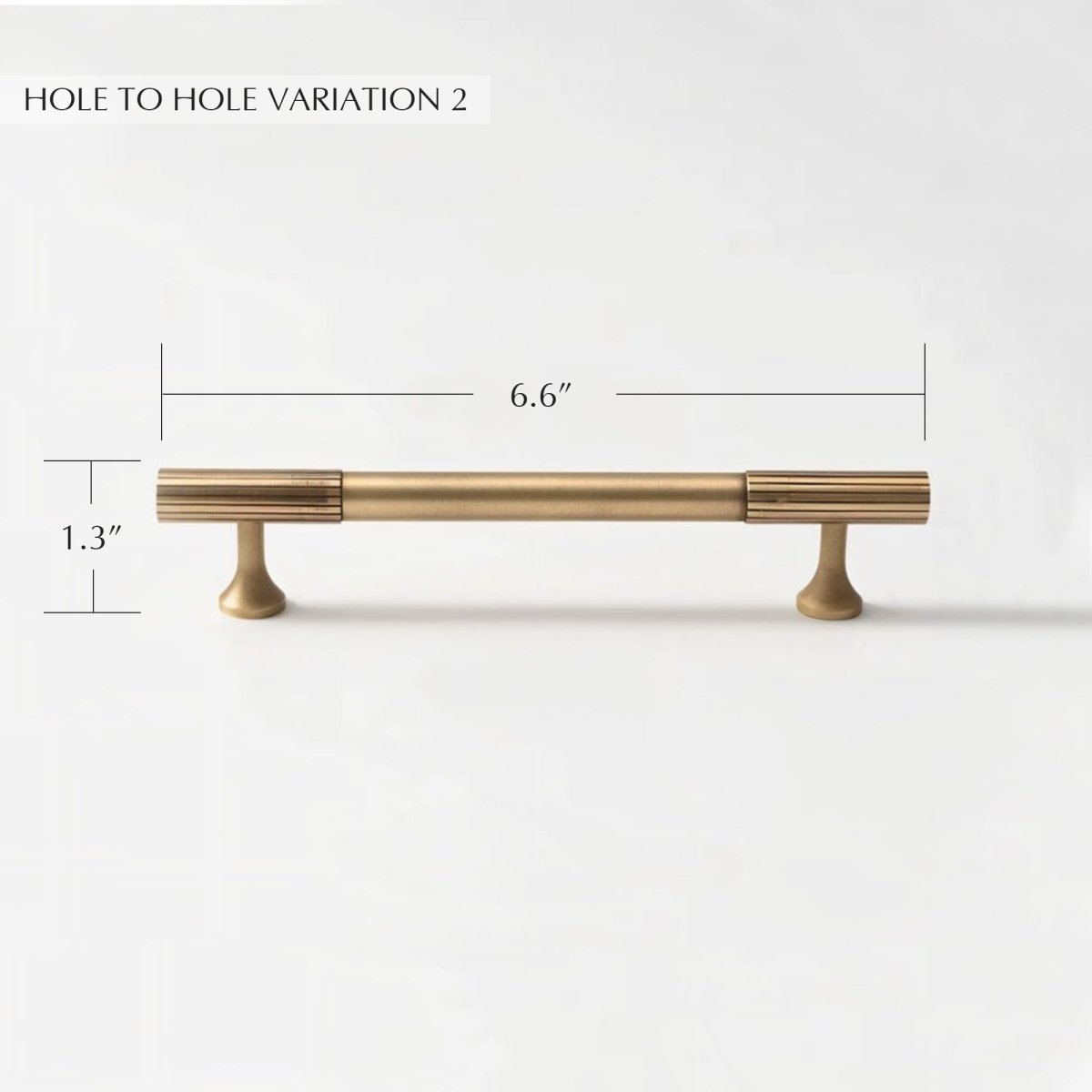 Sean Brass Knob & Pull Bar - Residence Supply