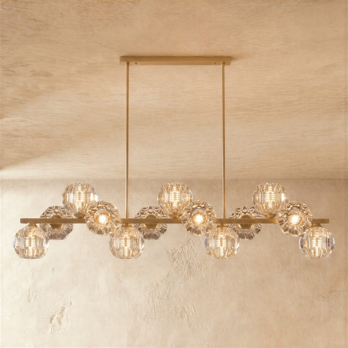 Serenity Linear Chandelier - Residence Supply