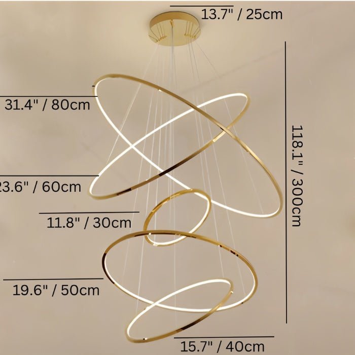 Shalom Round Chandelier