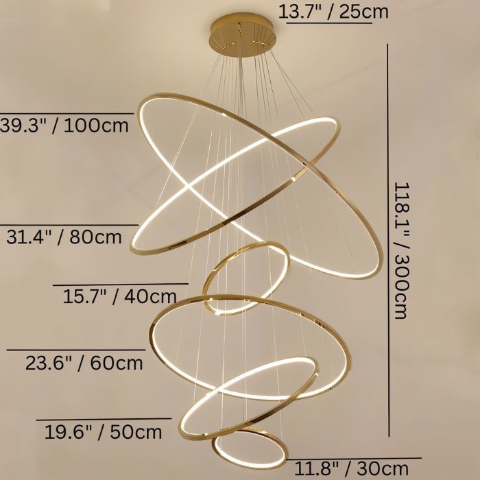 Shalom Round Chandelier