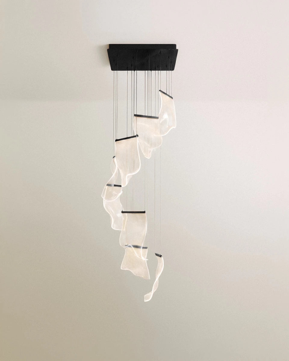 Sheets Chandelier (Rectangle Ceiling Mount) - Residence Supply