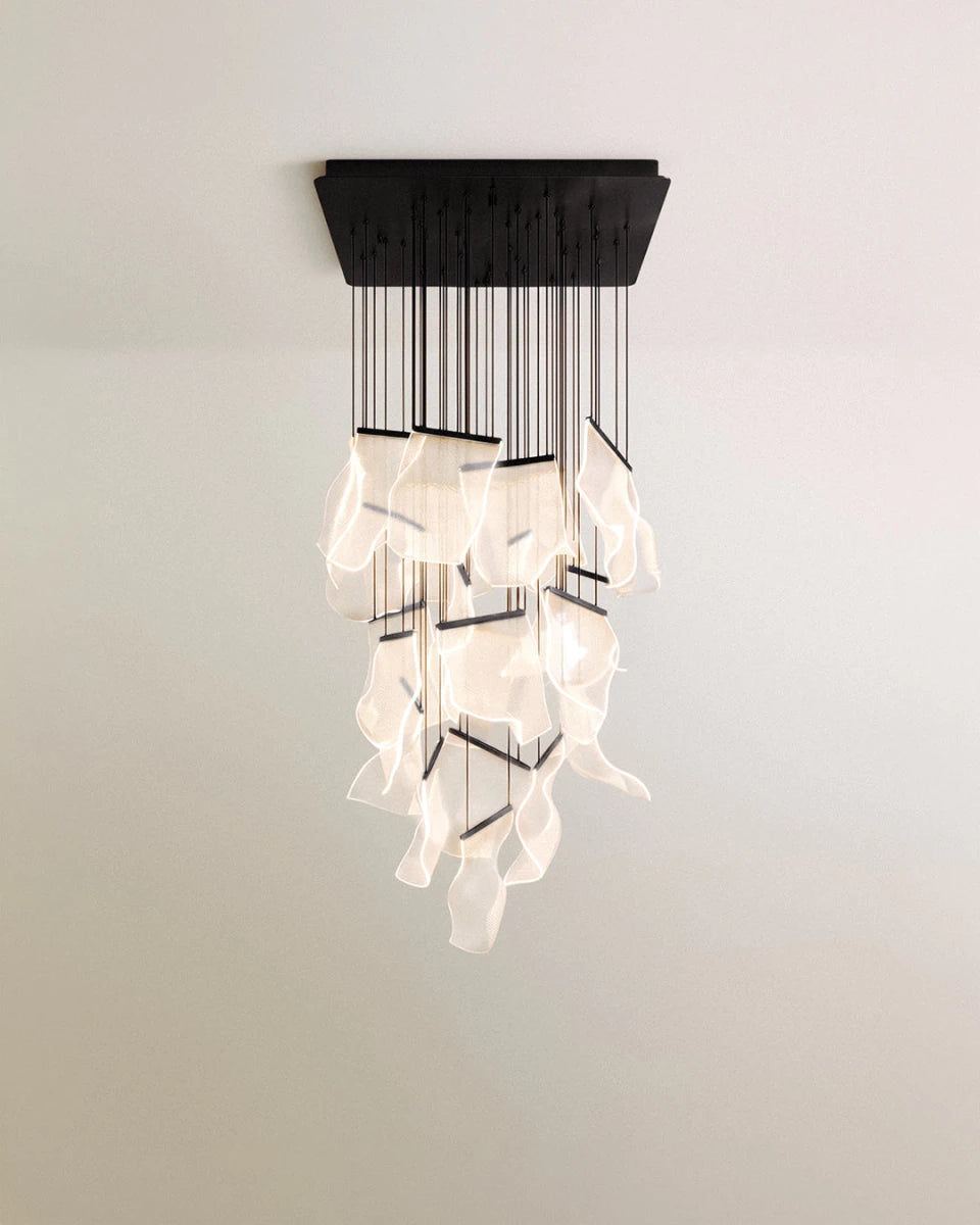 Sheets Chandelier (Rectangle Ceiling Mount) - Residence Supply