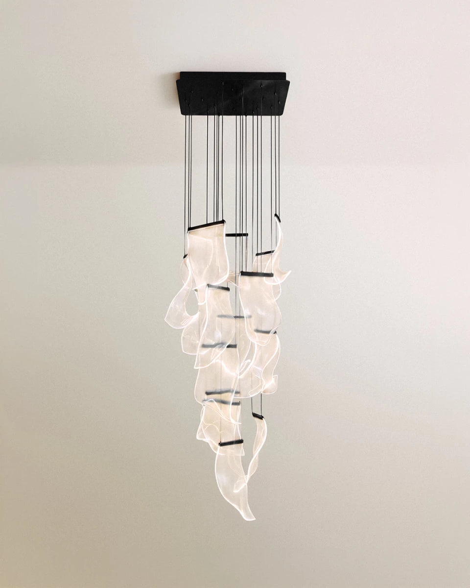 Sheets Chandelier (Rectangle Ceiling Mount) - Residence Supply