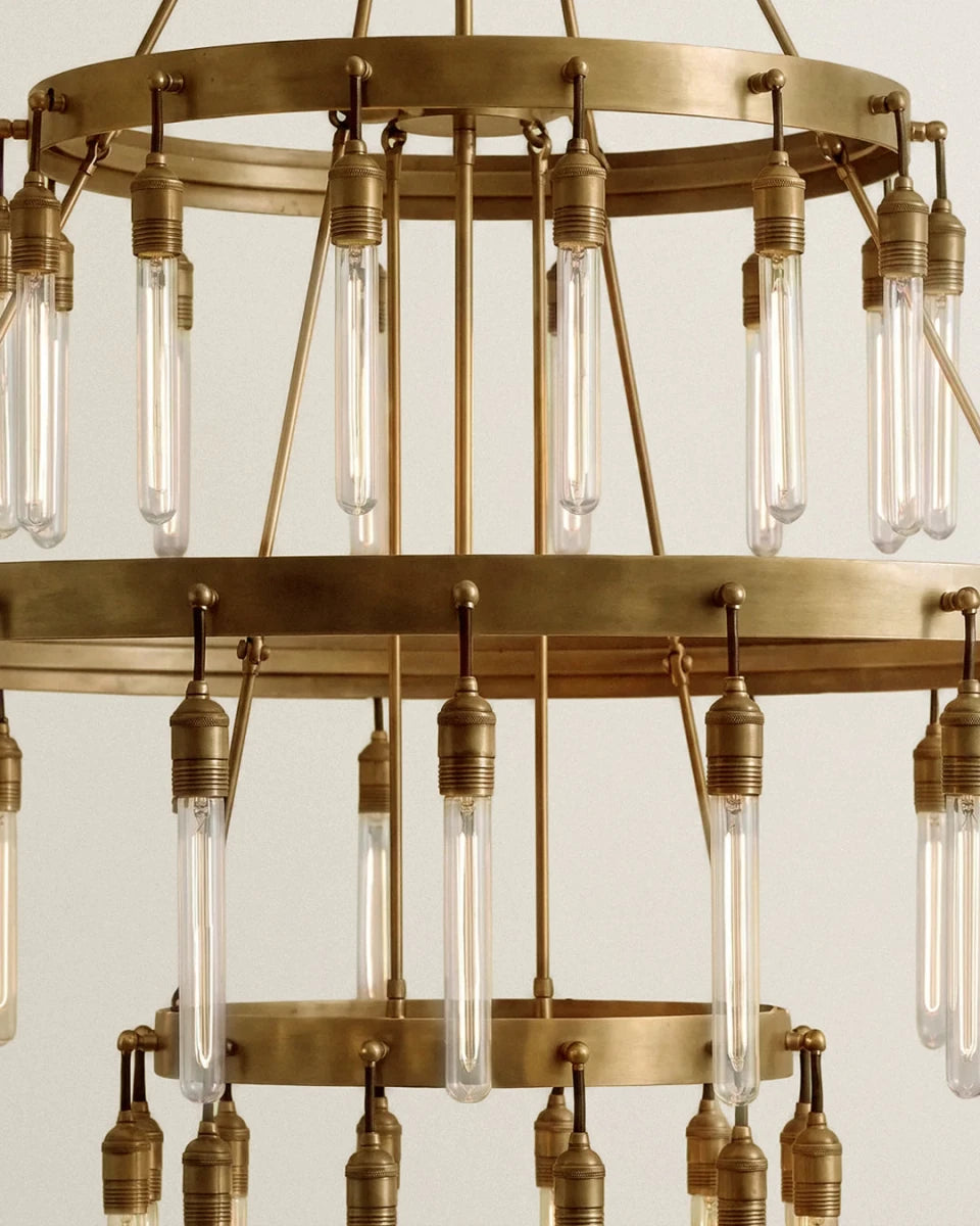 Sidero 3-Tier Round Chandelier - Residence Supply