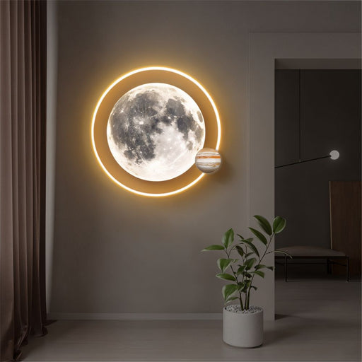 Solar Orbit Illuminated Art - Contemporary Lighting