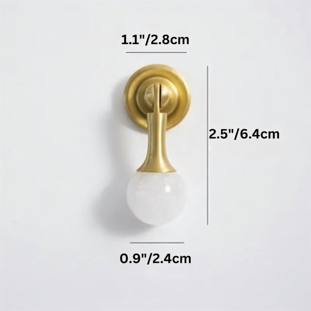 Spar Crystal Knob