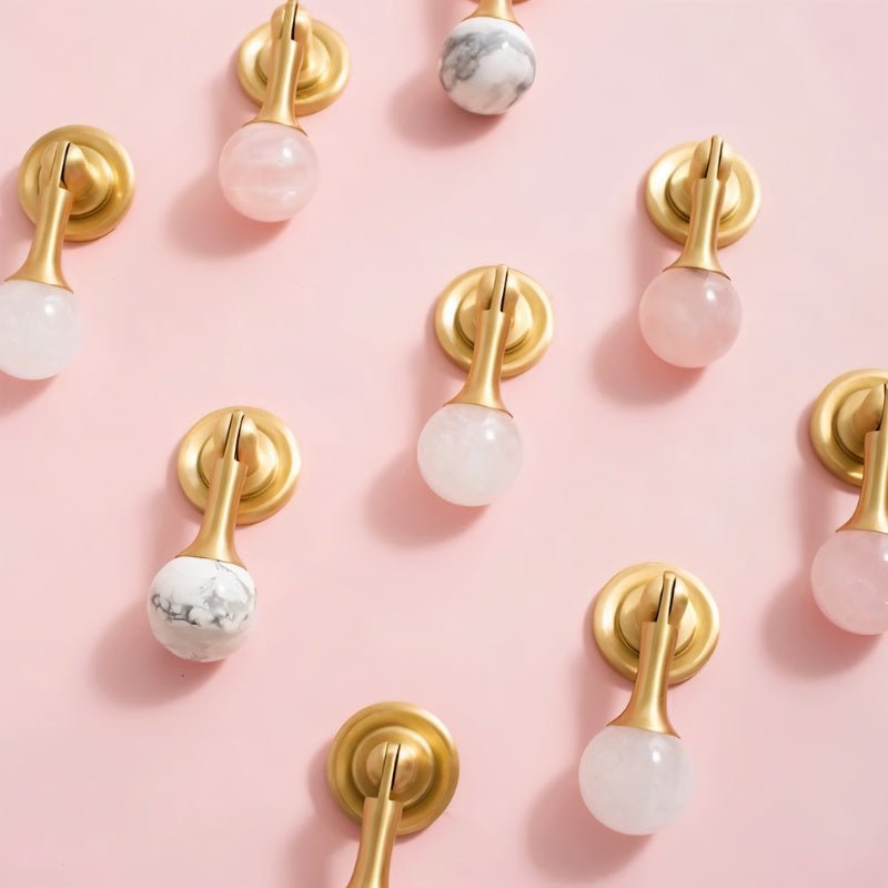Spar Crystal Knob