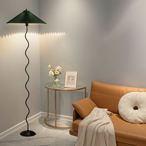 Squiggle Floor Lamp - Mid Century Living Room Lighting