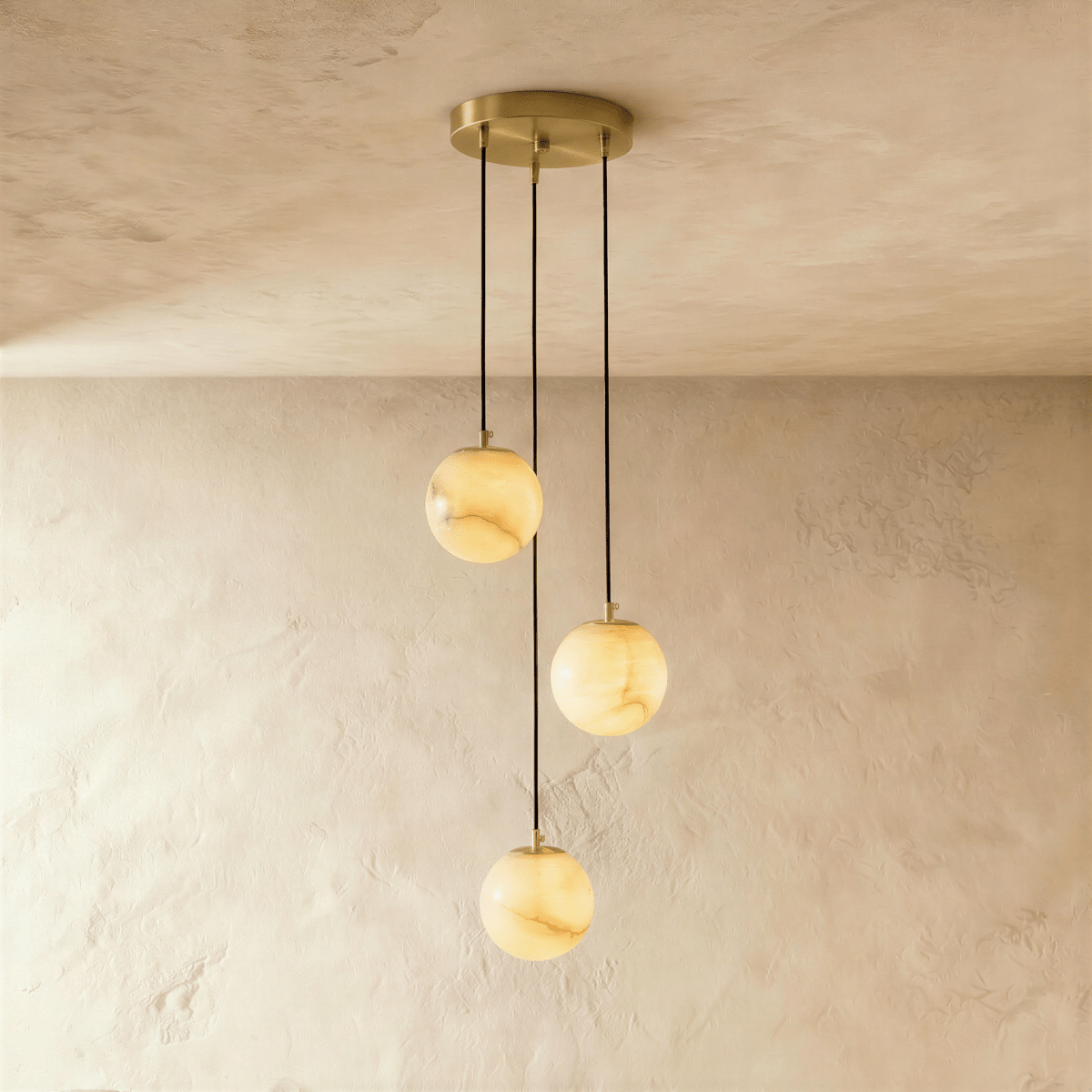 Tama Alabaster Chandelier Light - Residence Supply