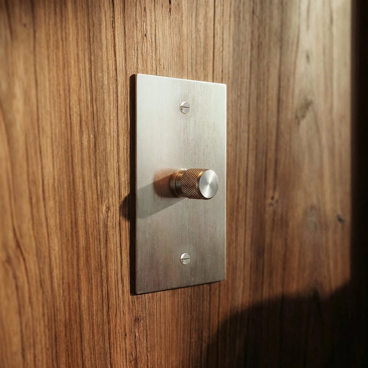 The Architectural Brass 3-Way Rotary Dimmer Switch (1 to 5 Gang) - Open Box - Residence Supply