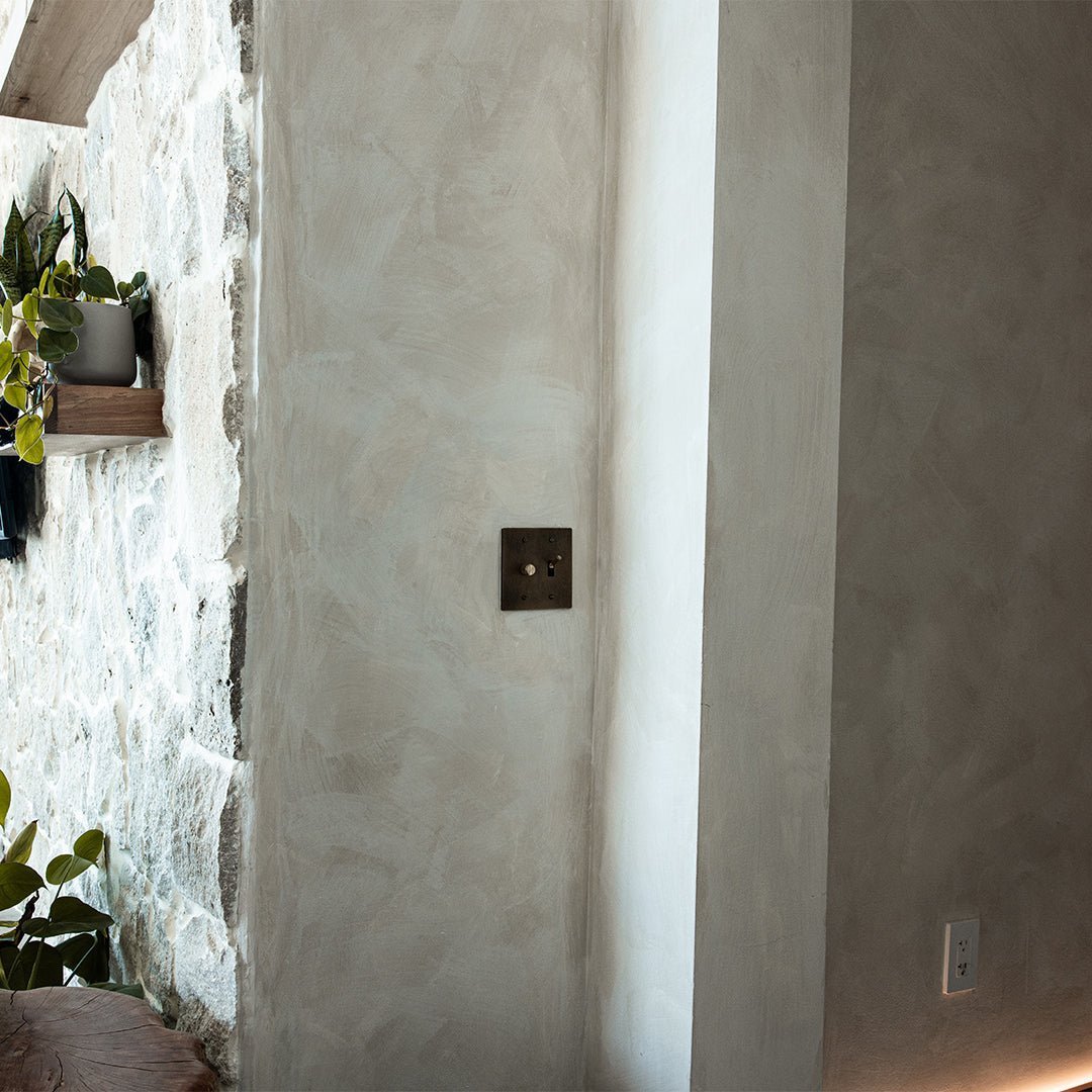 The Architectural Brass 3 - Way Rotary Dimmer Switch (1 to 5 Gang) - Open Box - Residence Supply