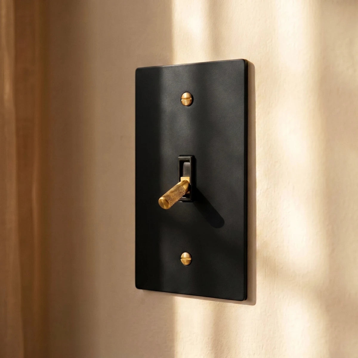 The Architectural Brass Toggle Switch (1 to 5 Gang) - Open Box - Residence Supply