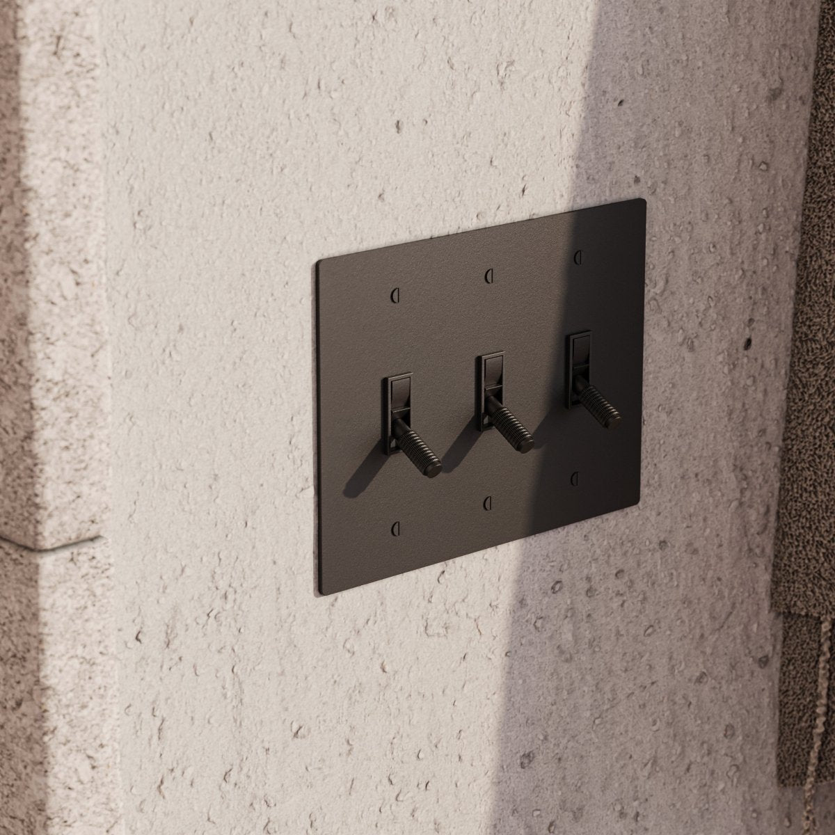 The Architectural Brass Toggle Switch (1 to 5 Gang) - Open Box - Residence Supply