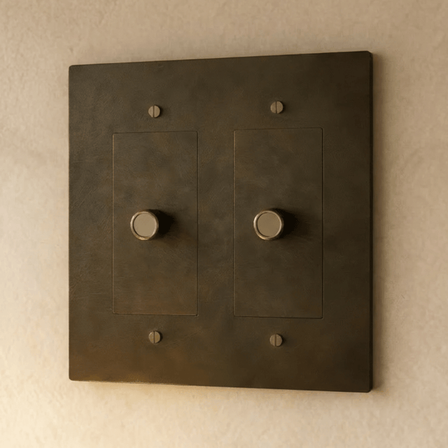 The Brass Dimmer Switch (1 to 5 Gang) - Residence Supply