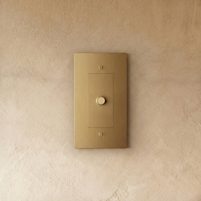 The Brass Dimmer Switch (1 to 5 Gang) - Residence Supply