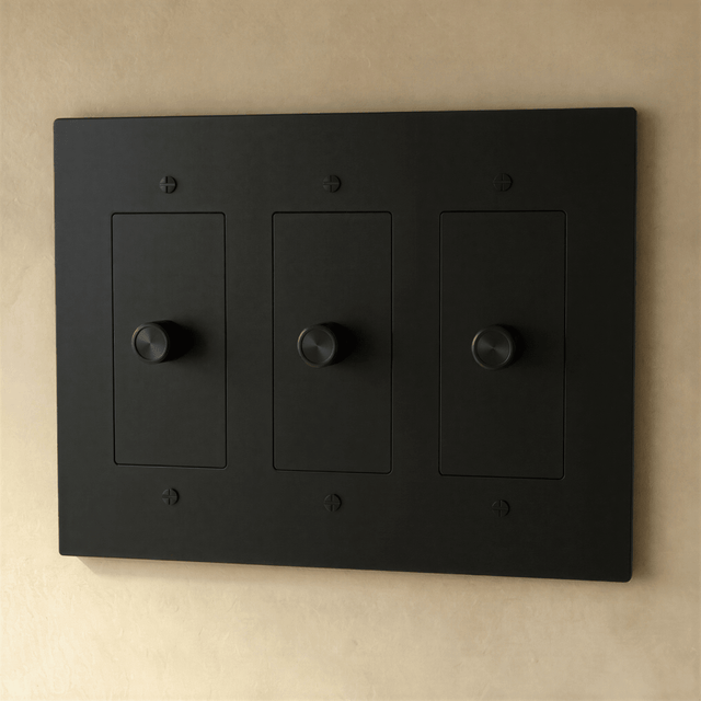 The Brass Dimmer Switch (1 to 5 Gang) - Residence Supply