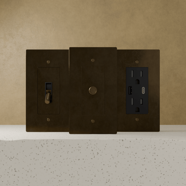 The Brass Electrical Sample Kit - Residence Supply