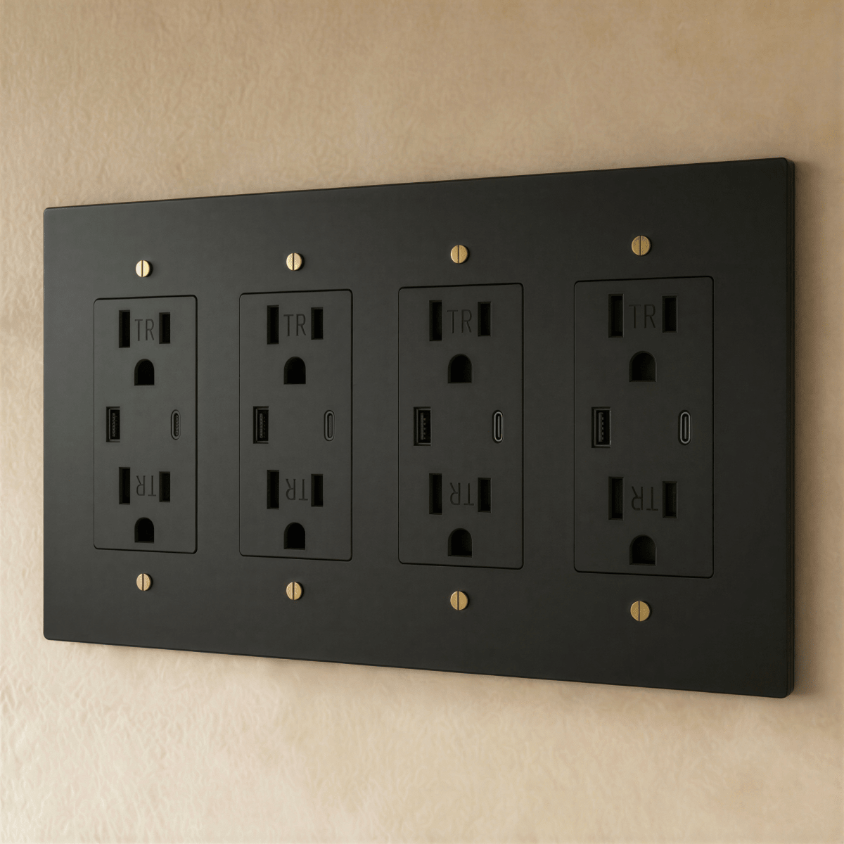 The Brass Outlet (1 to 4 Gang) - Residence Supply