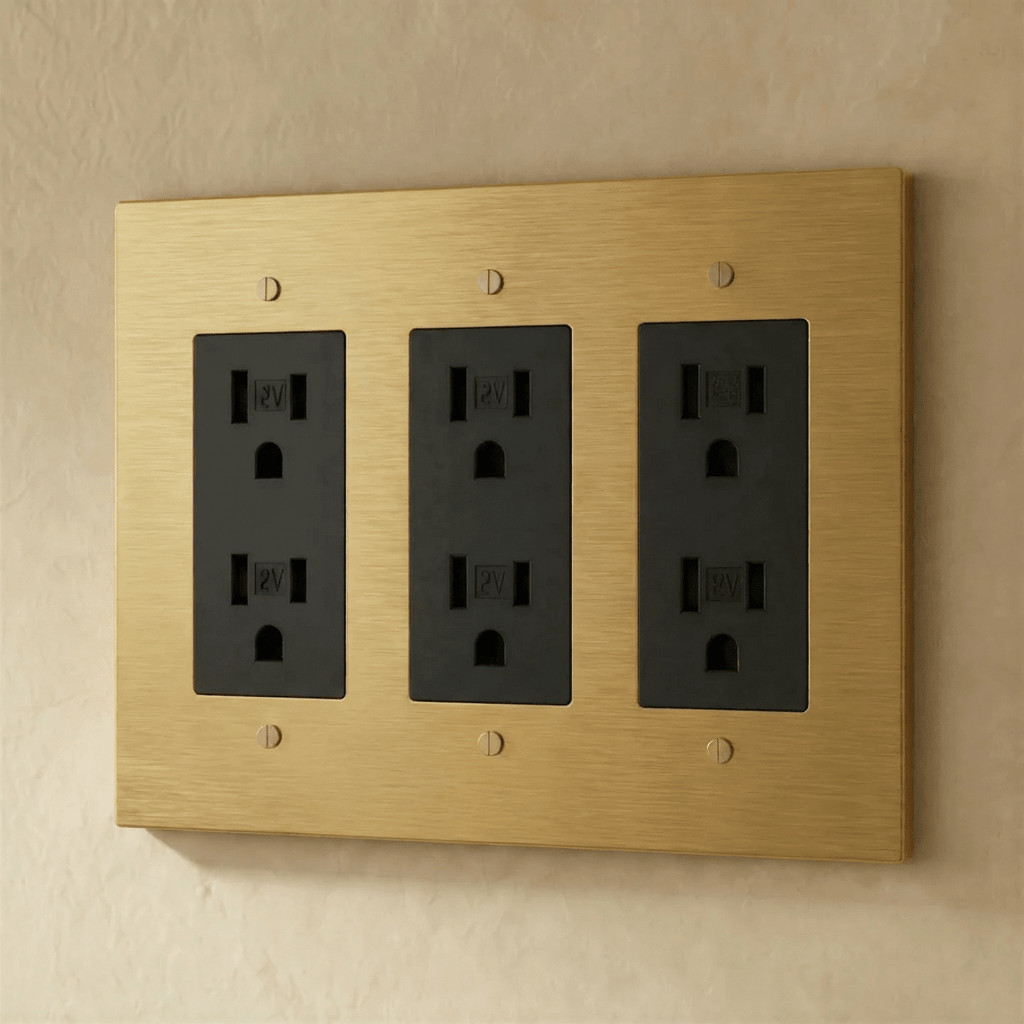 The Brass Outlet (1 to 4 Gang) - Open Box - Residence Supply