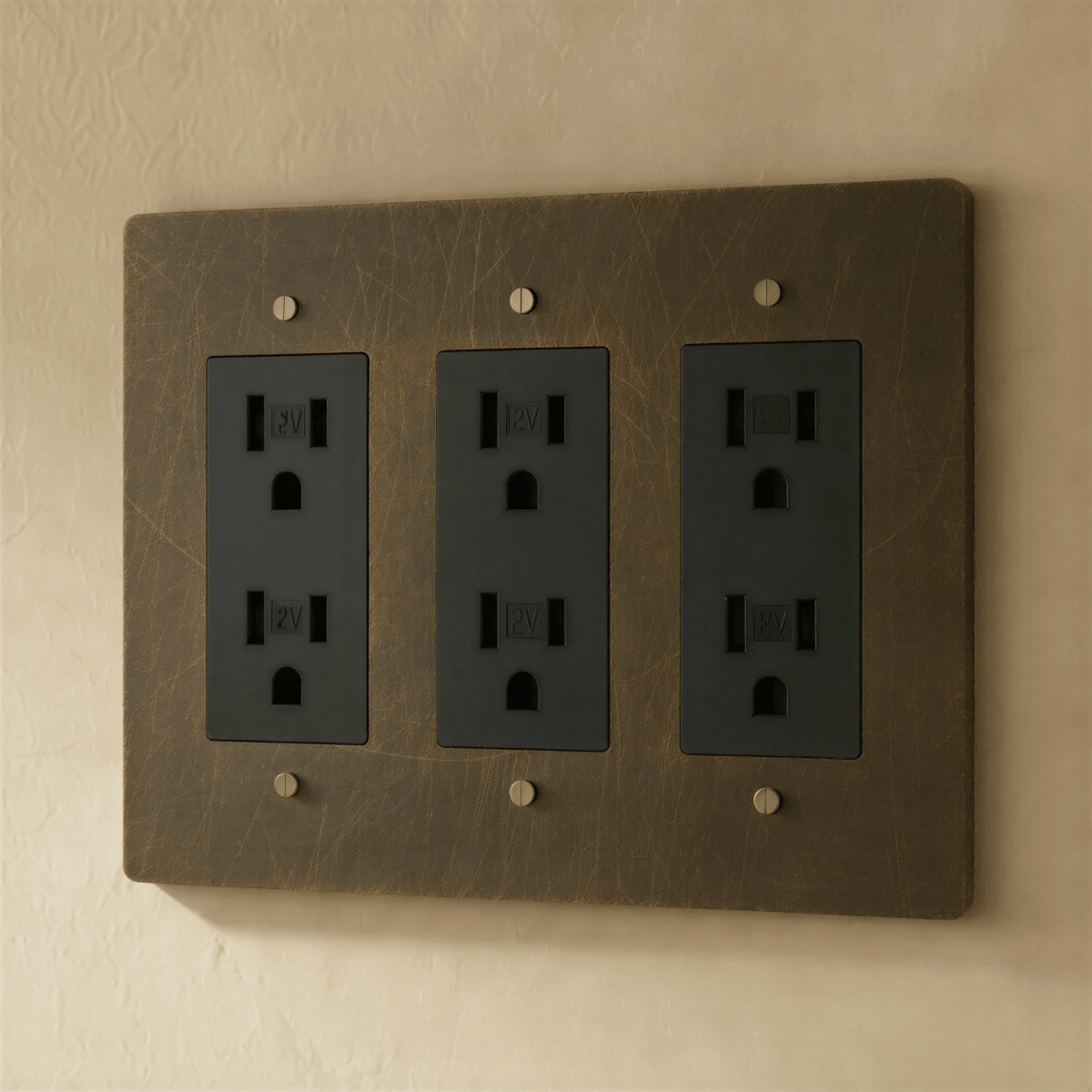 The Brass Outlet (1 to 4 Gang) - Open Box - Residence Supply