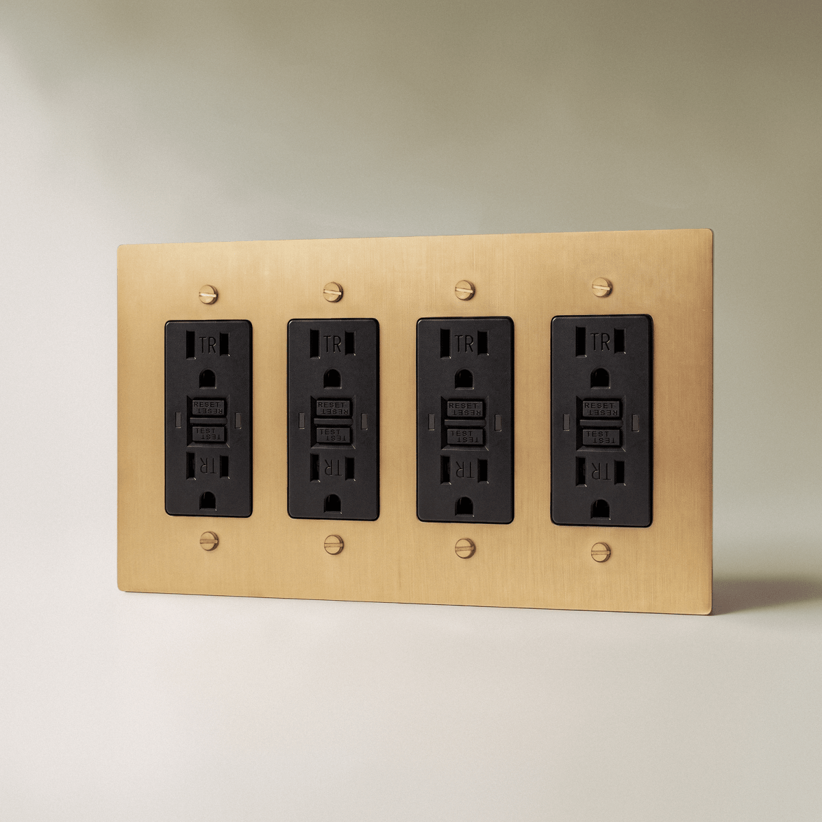 The Brass Outlet (1 to 4 Gang) - Open Box - Residence Supply