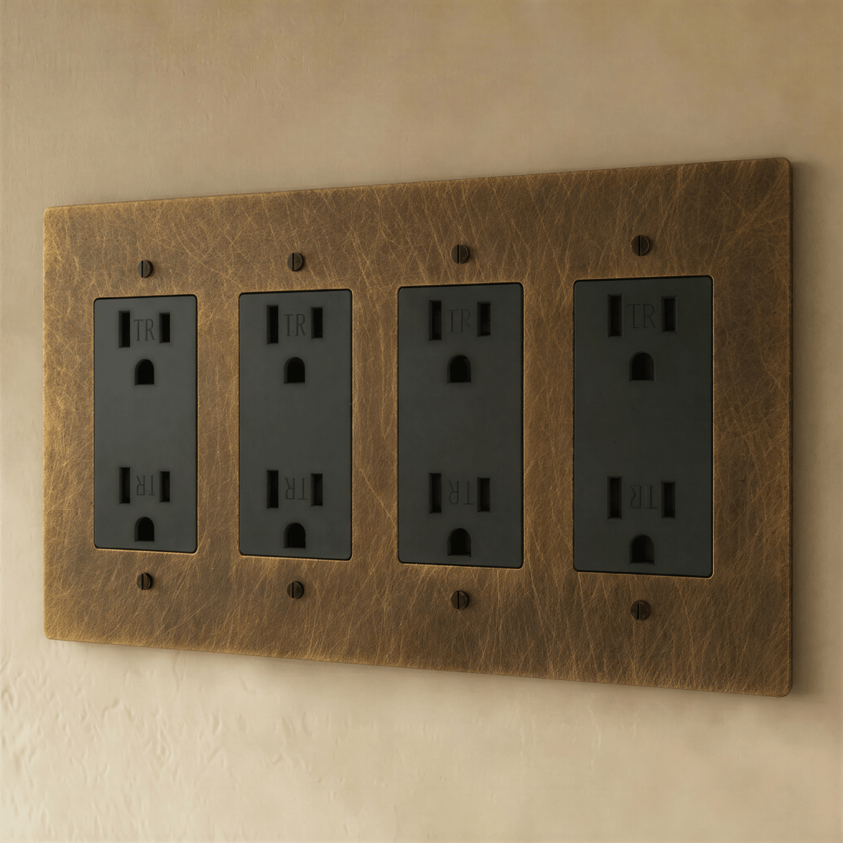 The Brass Outlet (1 to 4 Gang) - Open Box - Residence Supply