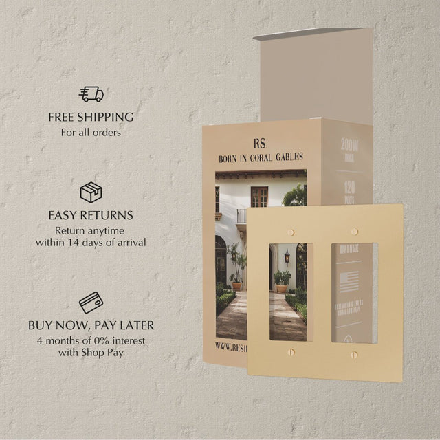 The Brass Plate (Brass) - Residence Supply